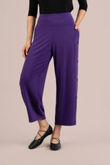 Pantalon Lanterne Boutonné