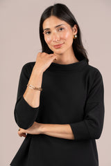 Soffio Crepe Slouch Sweatshirt