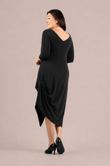 Drama Dress, 3/4 Sleeve