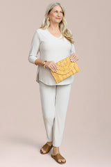 Go To Soft V-Neck Top