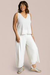 Pop Wide Capri, Lined