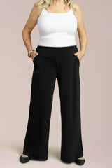 Soffio Crepe Easy Wide Leg Pant