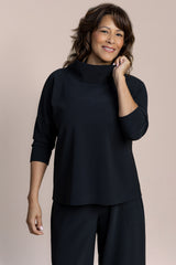 Soffio Crepe Slouch Sweatshirt
