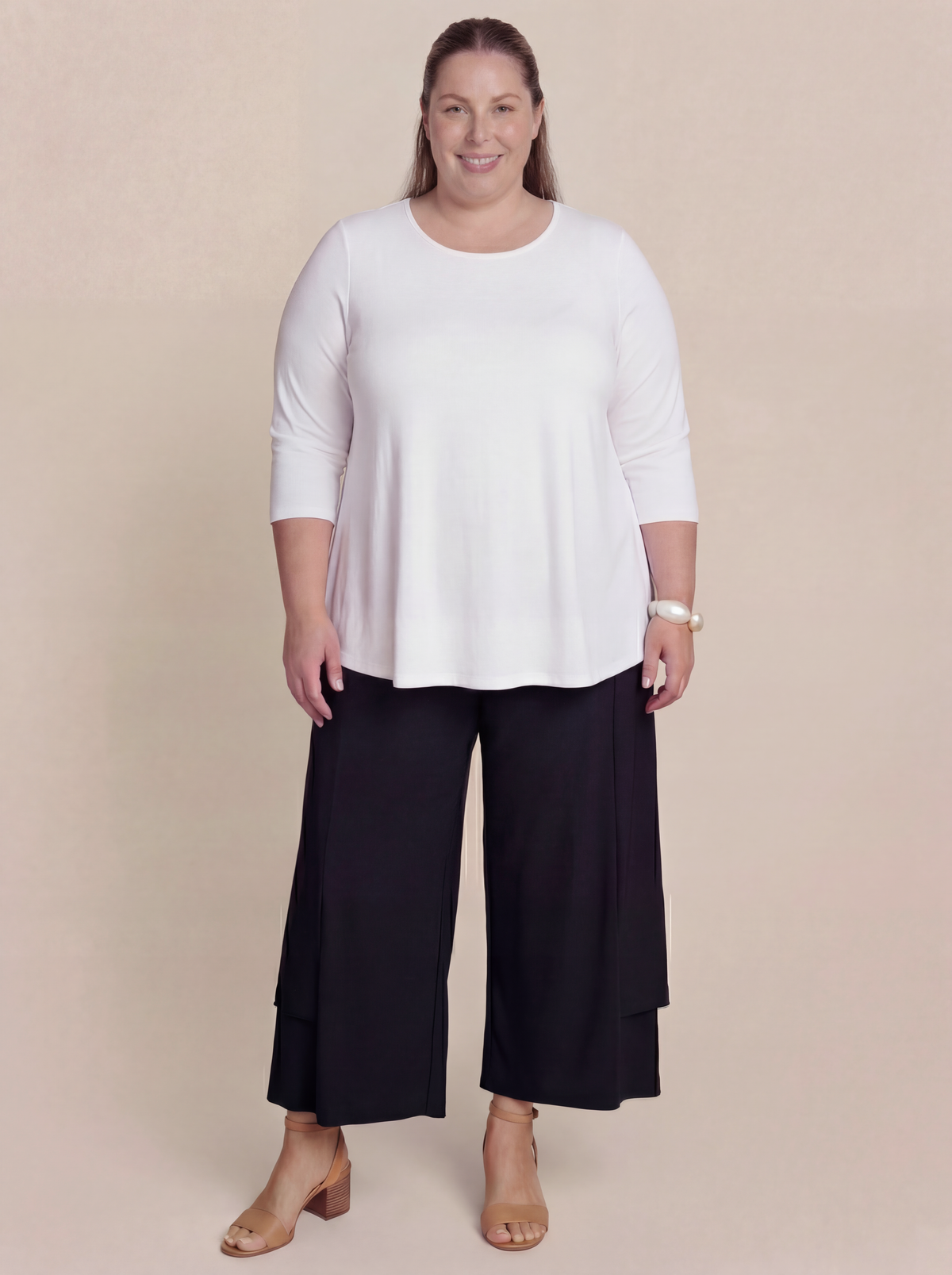 Splice Double-Up  Pant  Crop