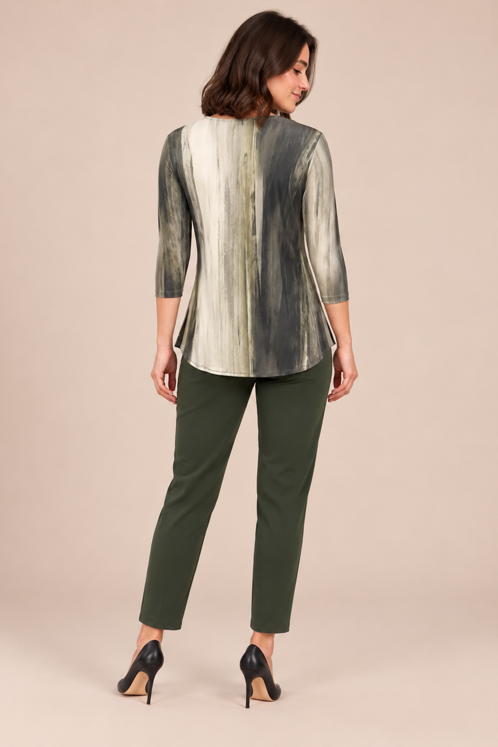 Go To Classic T Relax, 3/4 Sleeve, Print