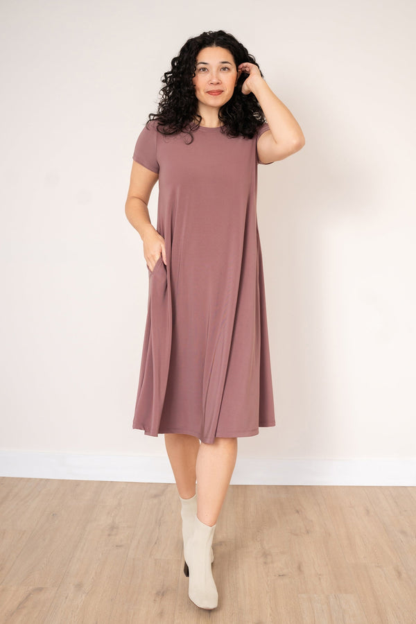 Fit & Flare Dress | Rose