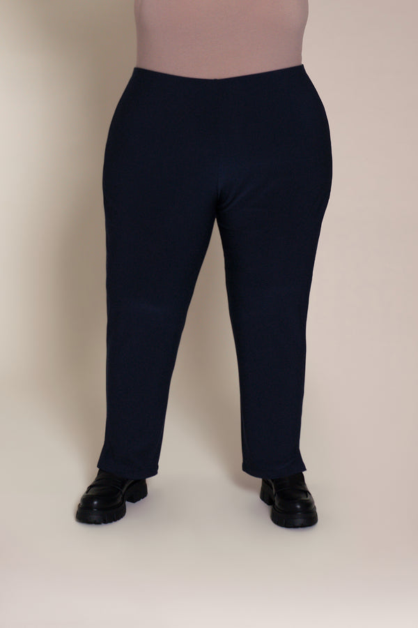 Narrow Pant Midi Plus | Navy