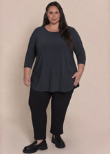 Go To Classic T Relax, 3/4 Sleeve- Plus