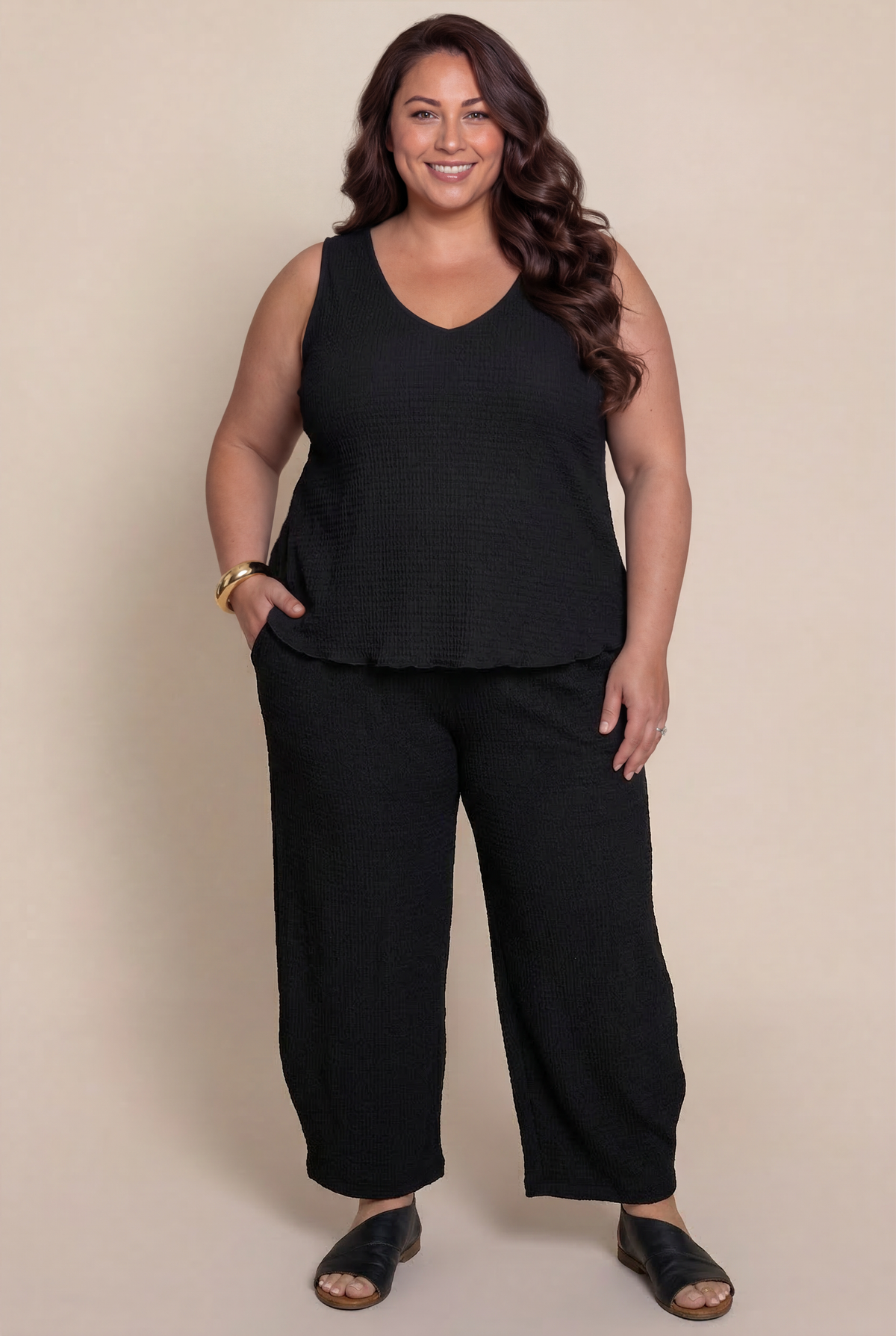 Nu Pop V-Neck Tank