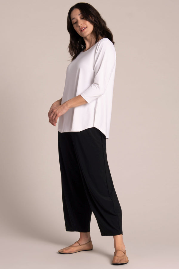 Narrow Lantern Pant | Black