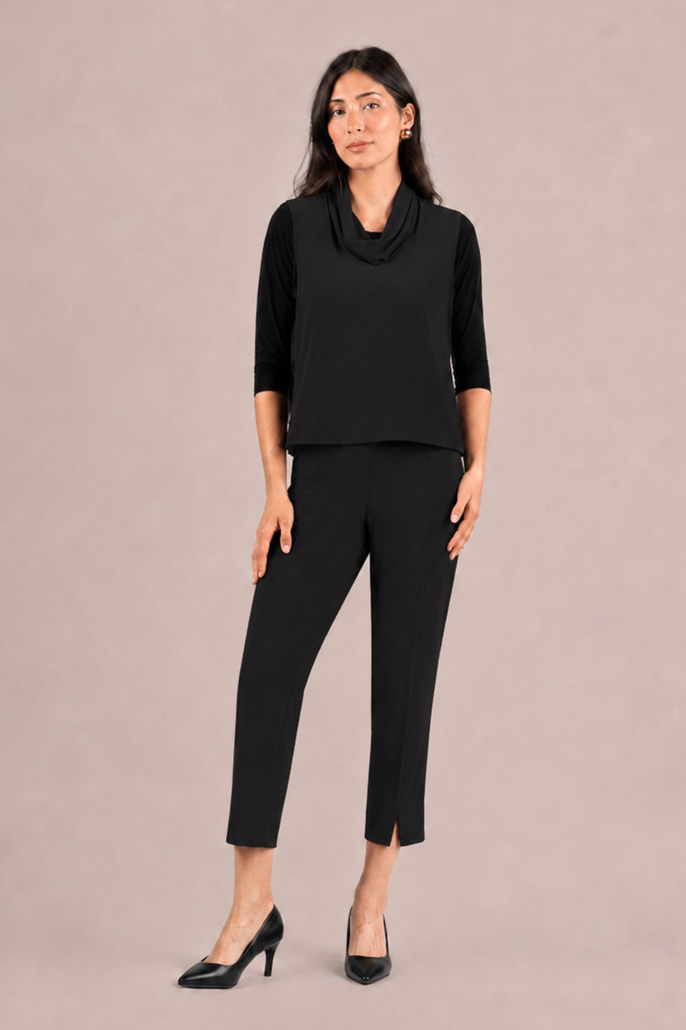 Blouse à basques rehaussée