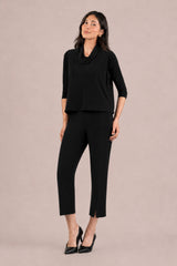 Blouse à basques rehaussée