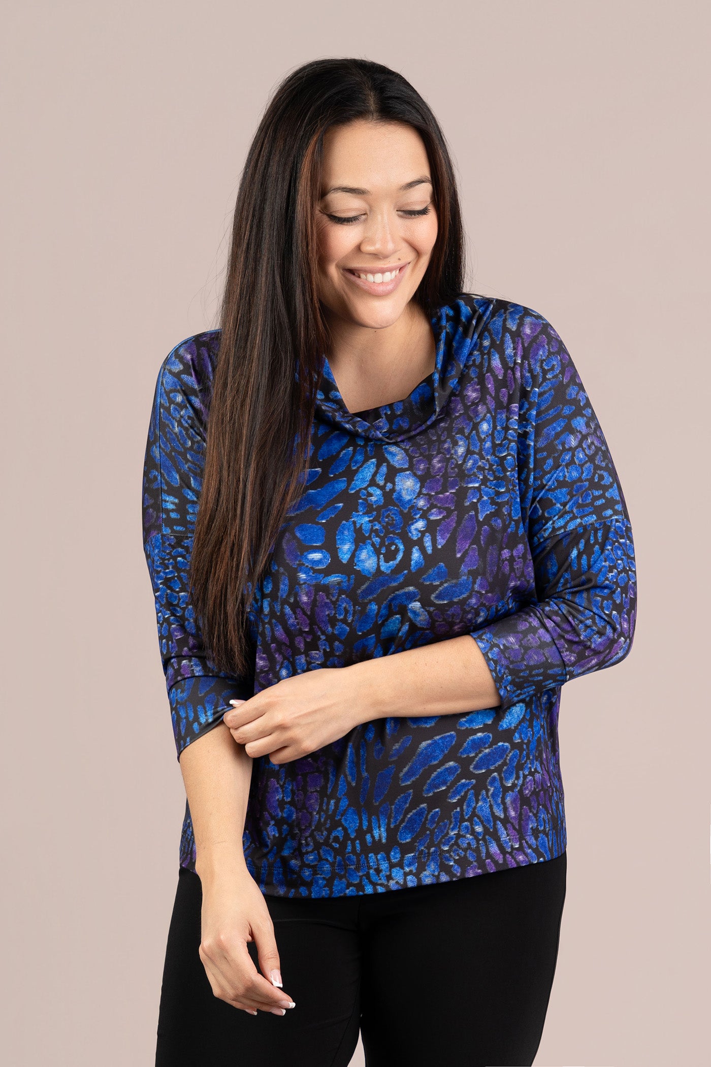 Slouch Sweatshirt Print