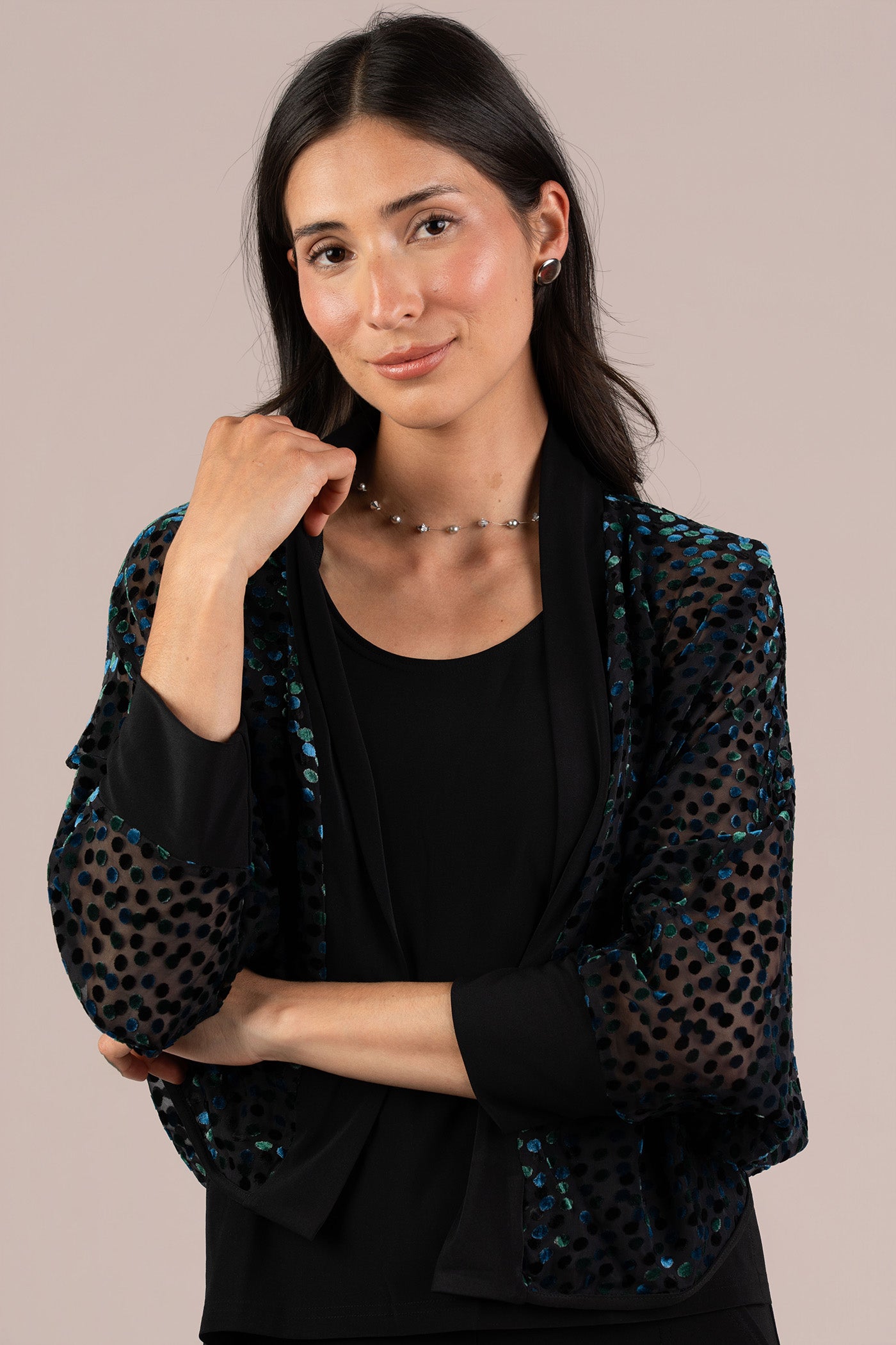 Dot Mesh Hey Honey Shrug