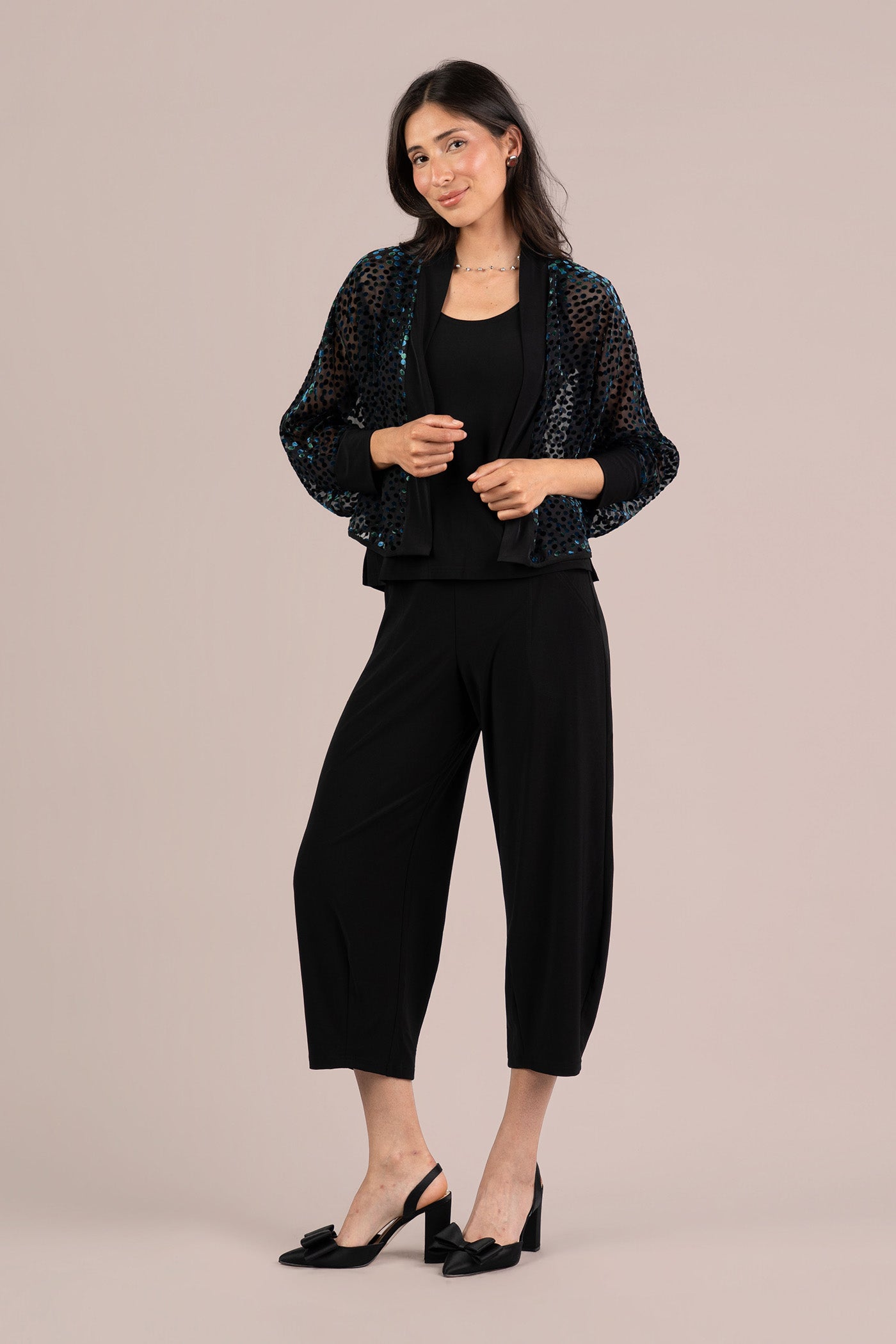 Dot Mesh Hey Honey Shrug