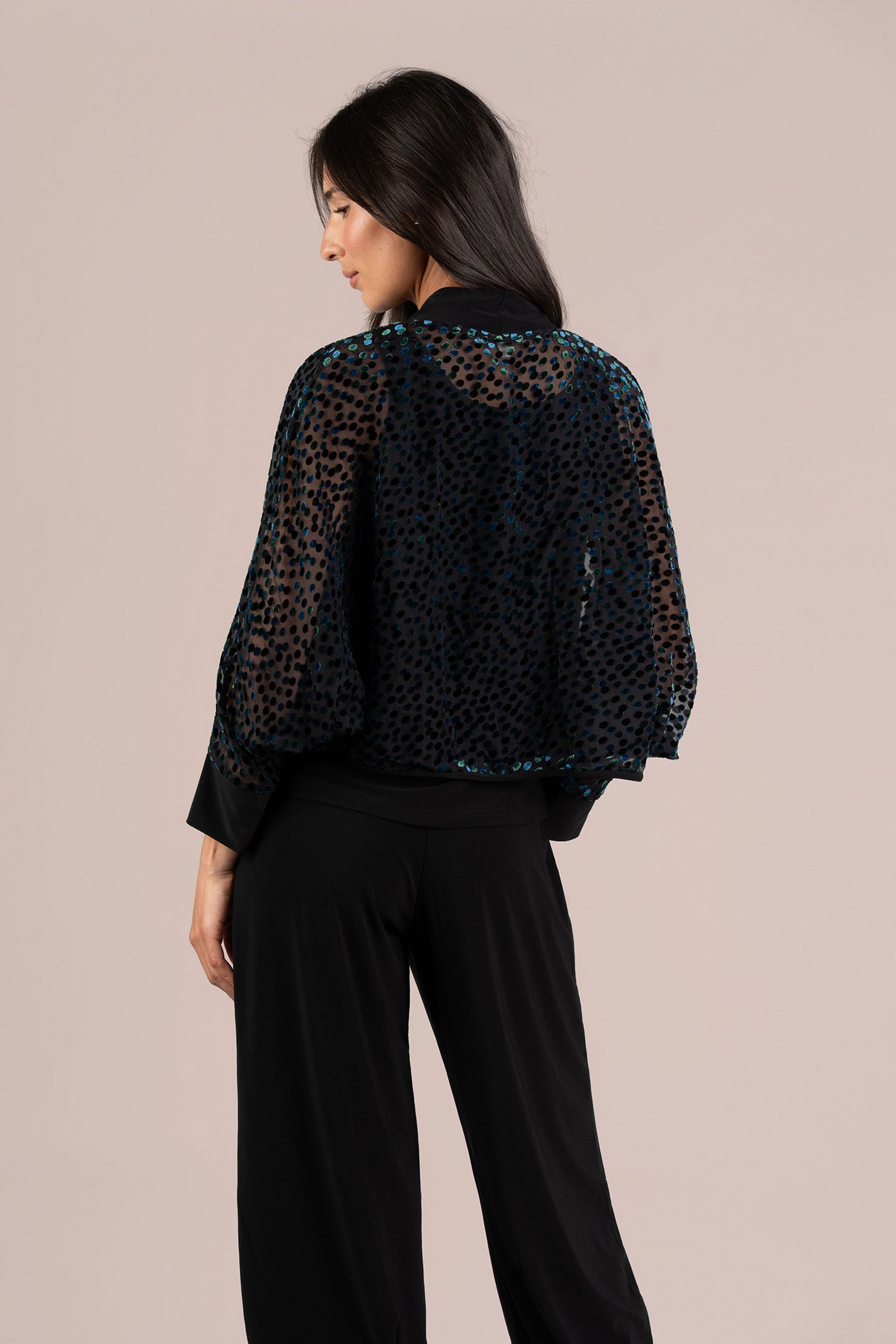 Dot Mesh Hey Honey Shrug
