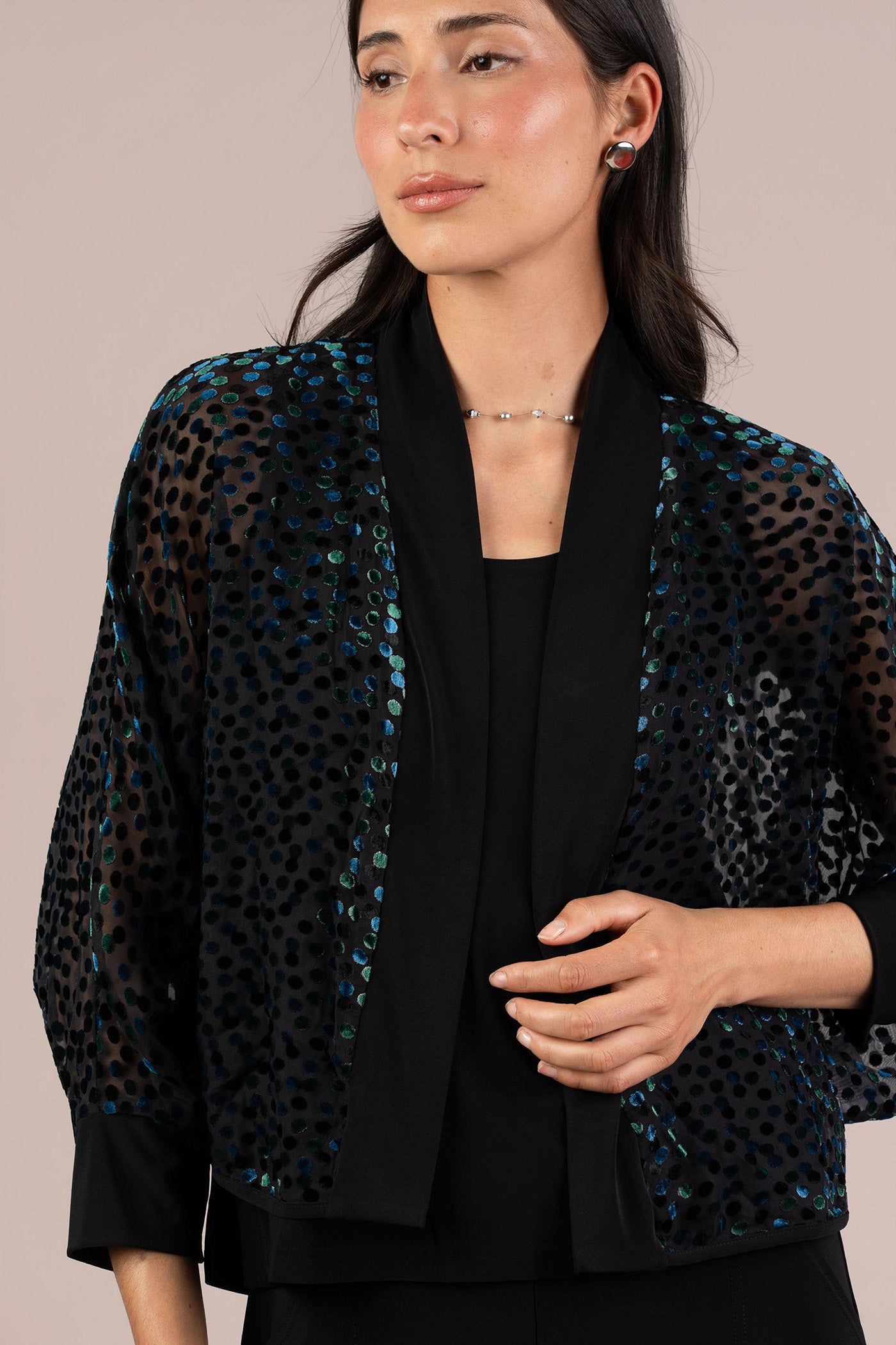 Dot Mesh Hey Honey Shrug
