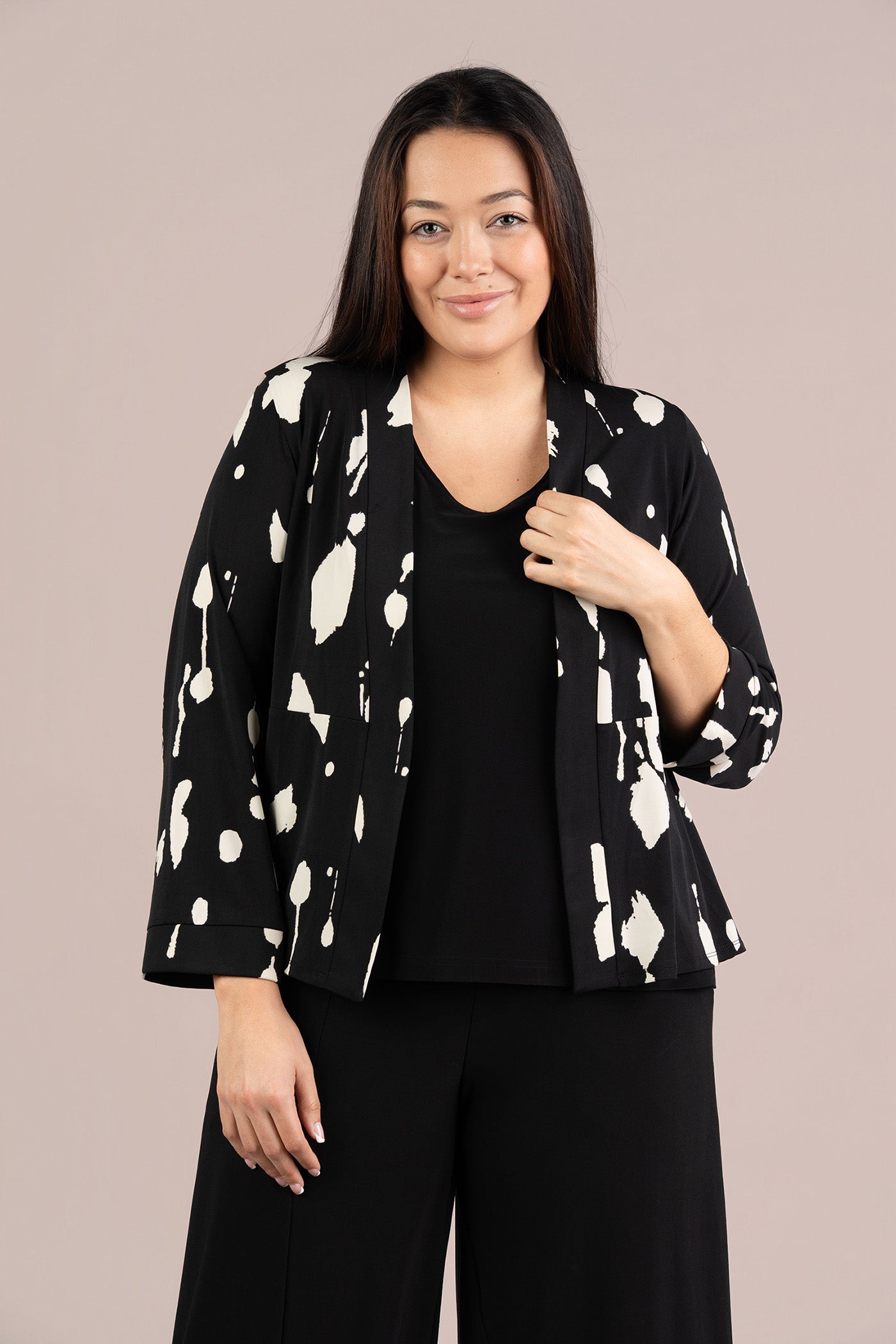 Coach Cardigan Print