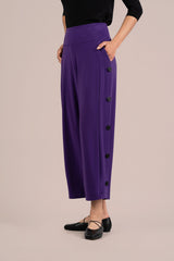 Pantalon Lanterne Boutonné