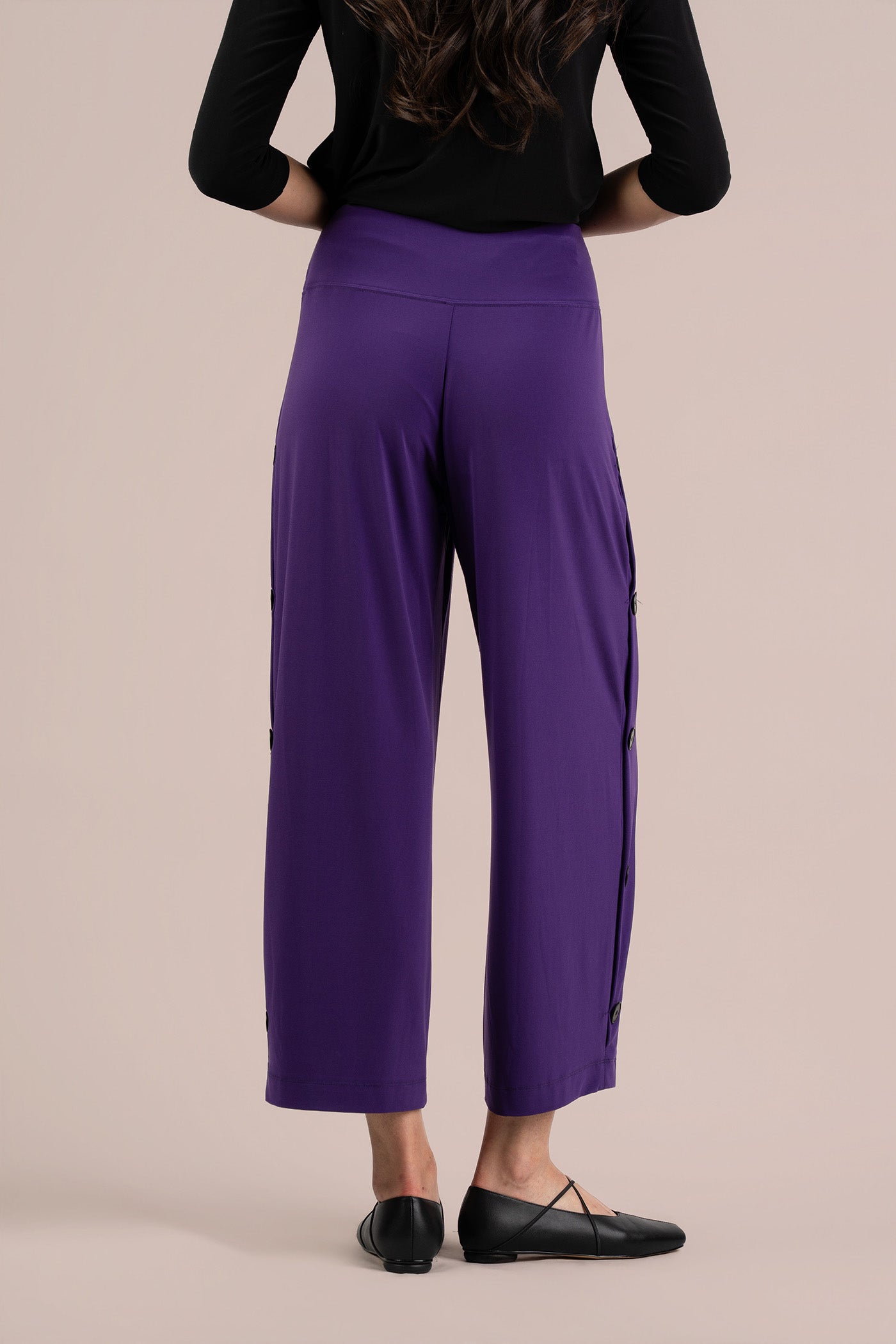 Pantalon Lanterne Boutonné