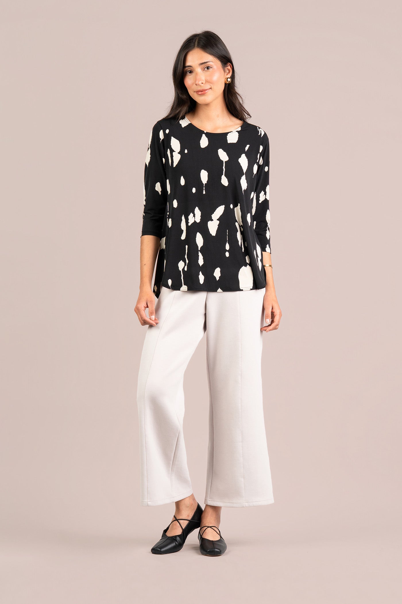Go To Classic T Relax, 3/4 Sleeve, Print
