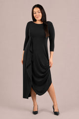 Drama Dress, 3/4 Sleeve