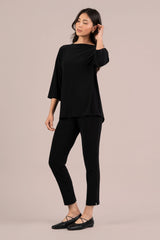 Kite Front Top Block Print 3/4 Sleeve