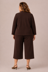 Soffio Crepe Easy Wide Leg Pant - Plus