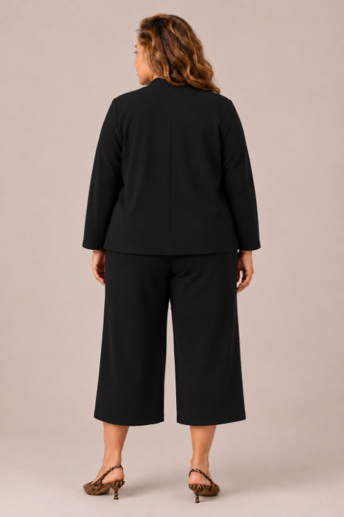 Soffio Crepe Easy Wide Leg Pant - Plus