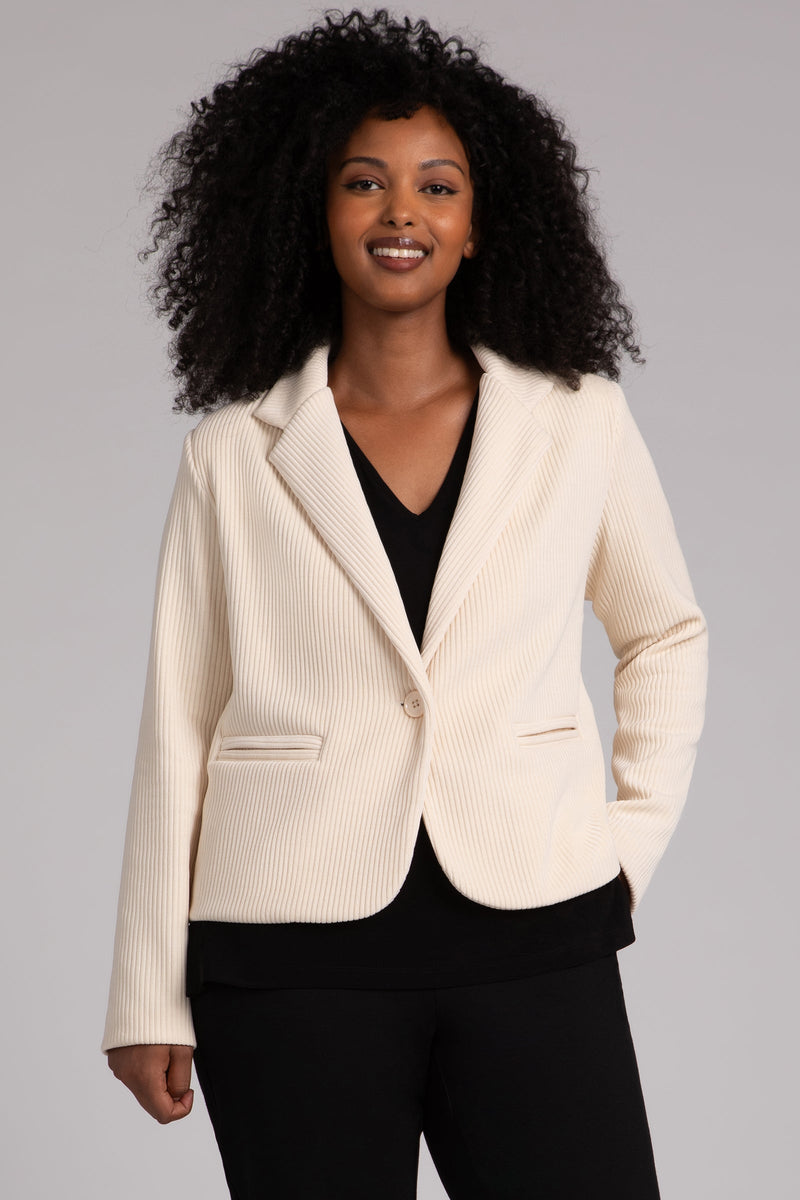 Chenille Cord Classic Blazer