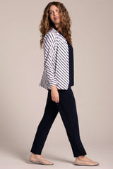 Classic Jacket with Pleated Sleeves