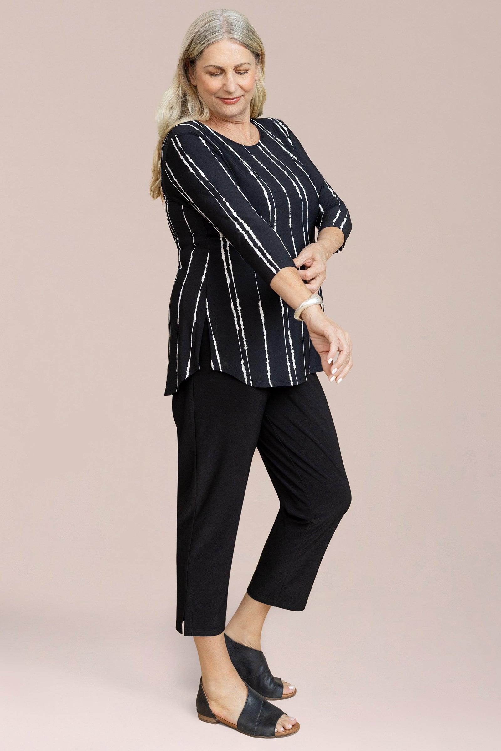 Go To Classic T Relax, 3/4 Sleeve, Print