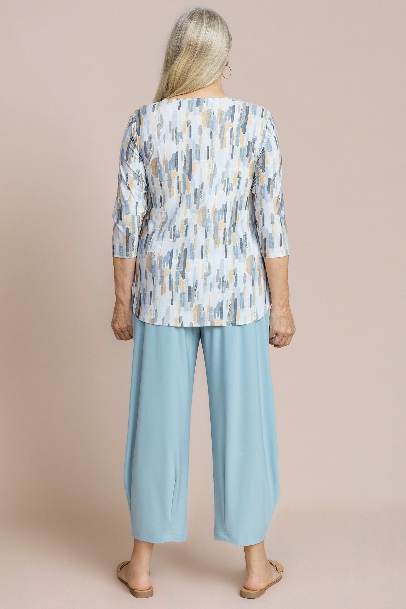 Go To Classic T Relax, 3/4 Sleeve, Print