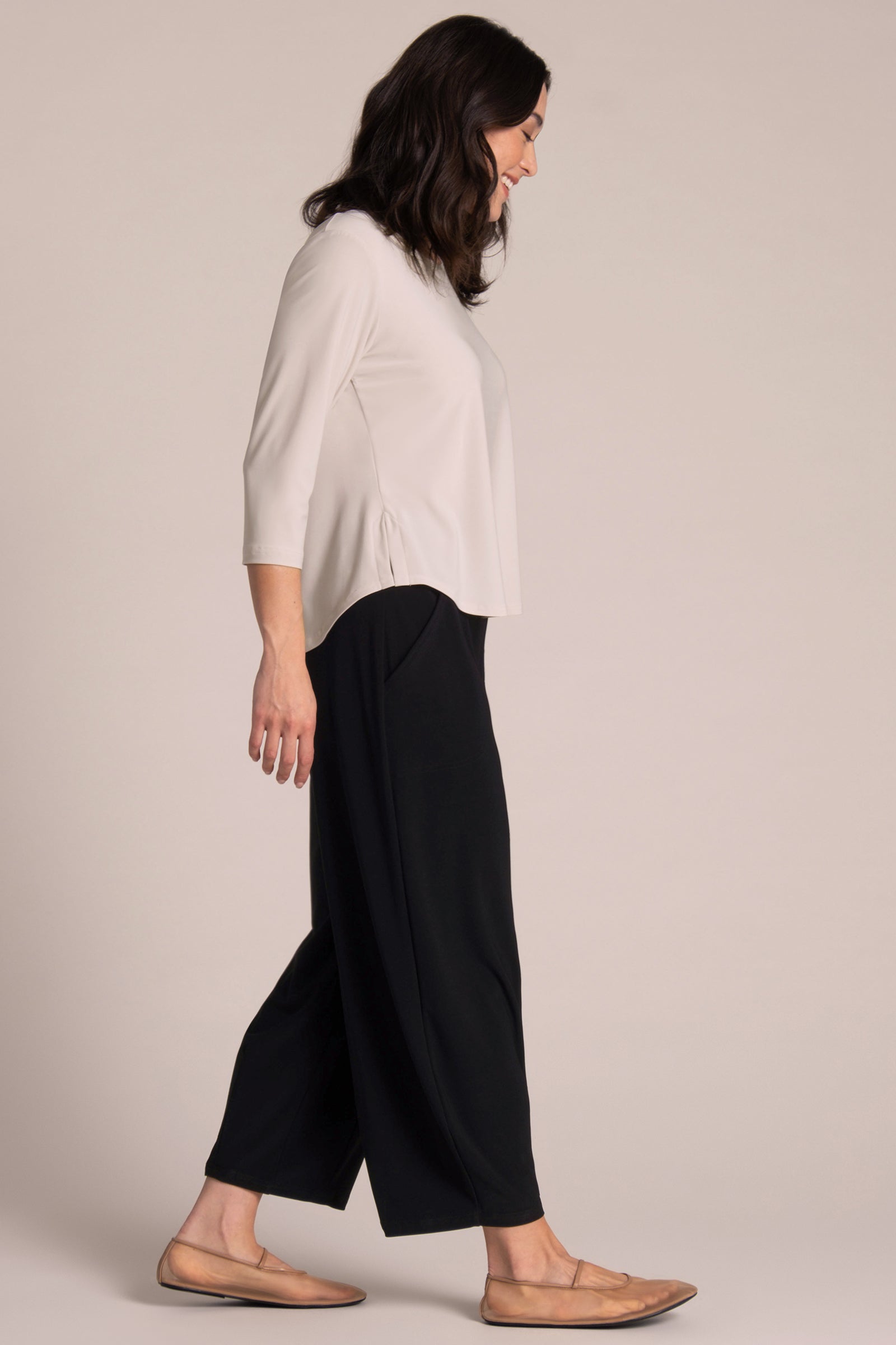 Go To Classic T Relax Short 3/4 Sleeve