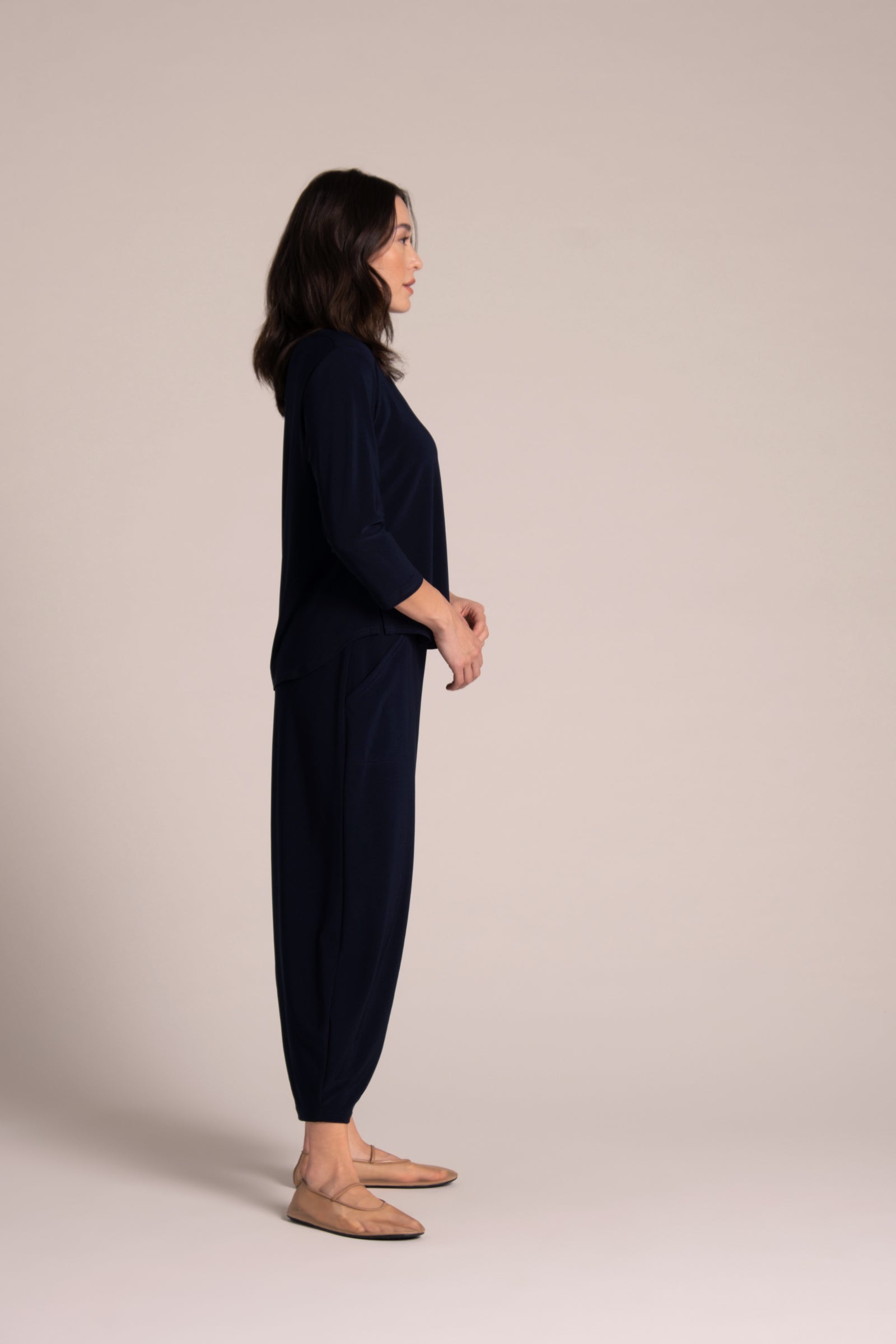 Go To Classic T Relax Short 3/4 Sleeve