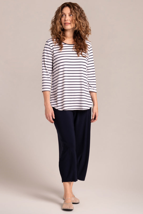 Go To Classic T Relax | Navy Stripe