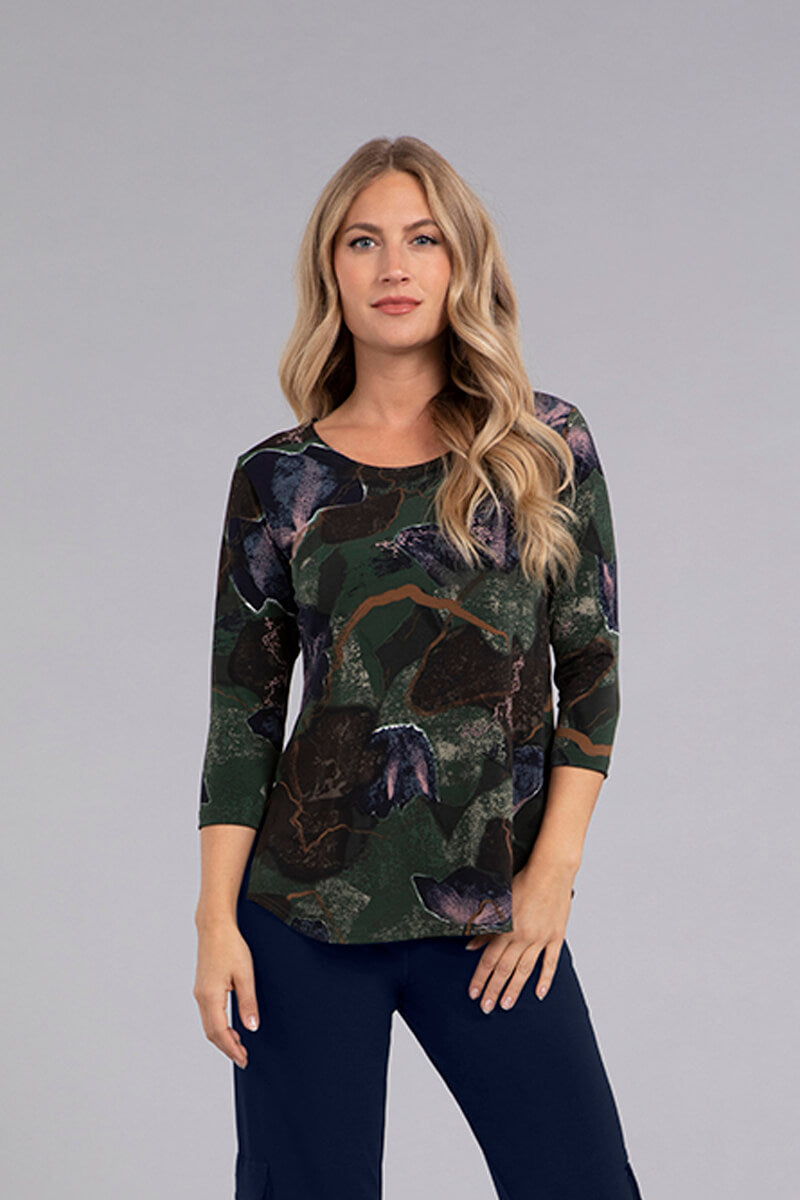 Go To Classic T-shirt Relax 3/4 Sleeve