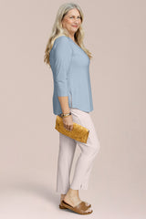 Go To Soft V-Neck Top