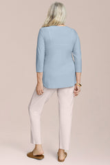 Go To Soft V-Neck Top