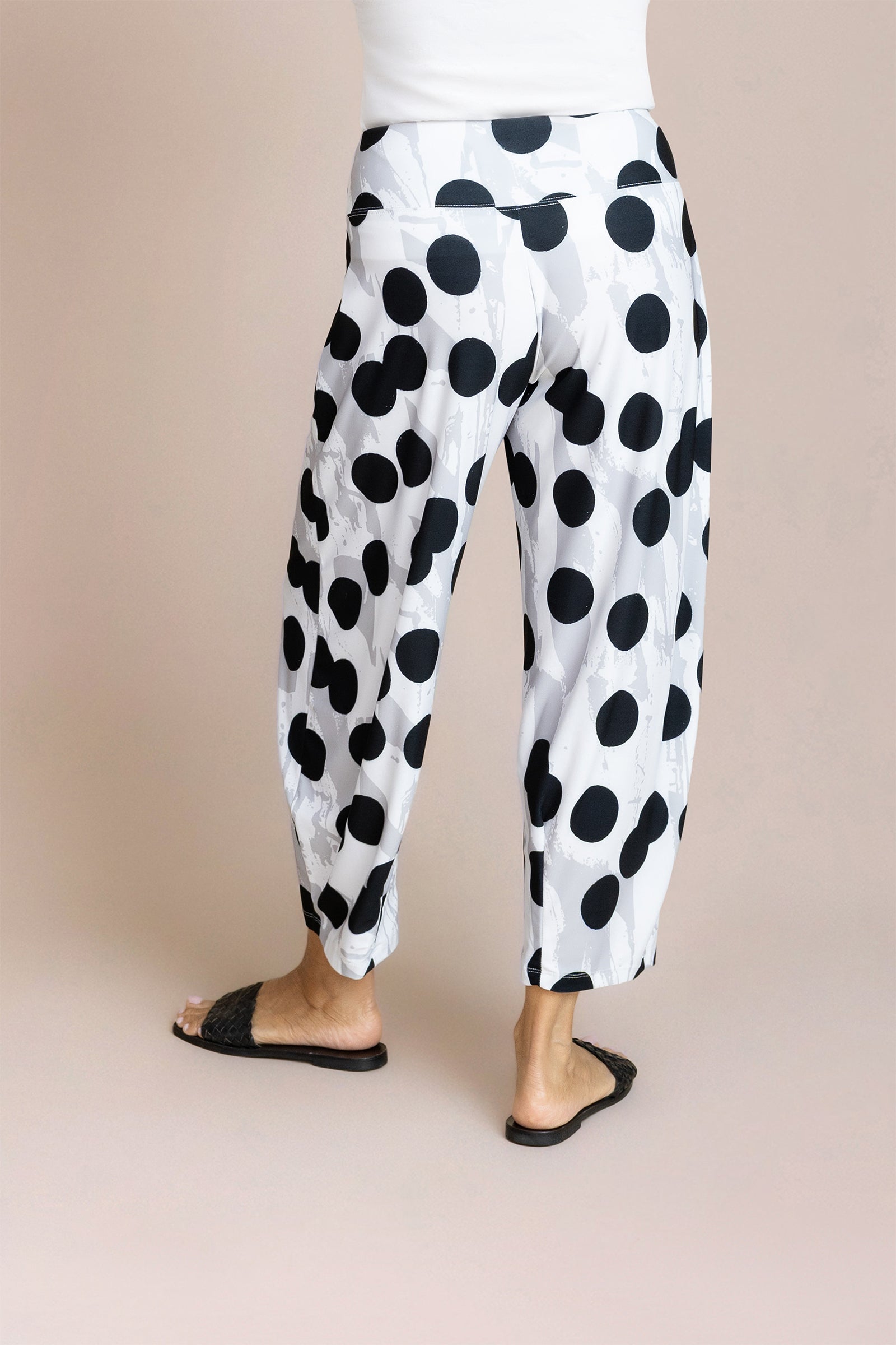 Narrow Lantern Pant Print