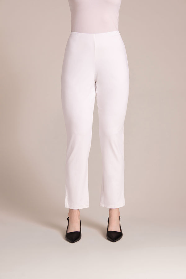 Narrow Pant Midi | White