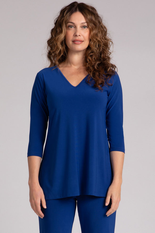 Nu Ideal V-Neck Tunic | Twilight