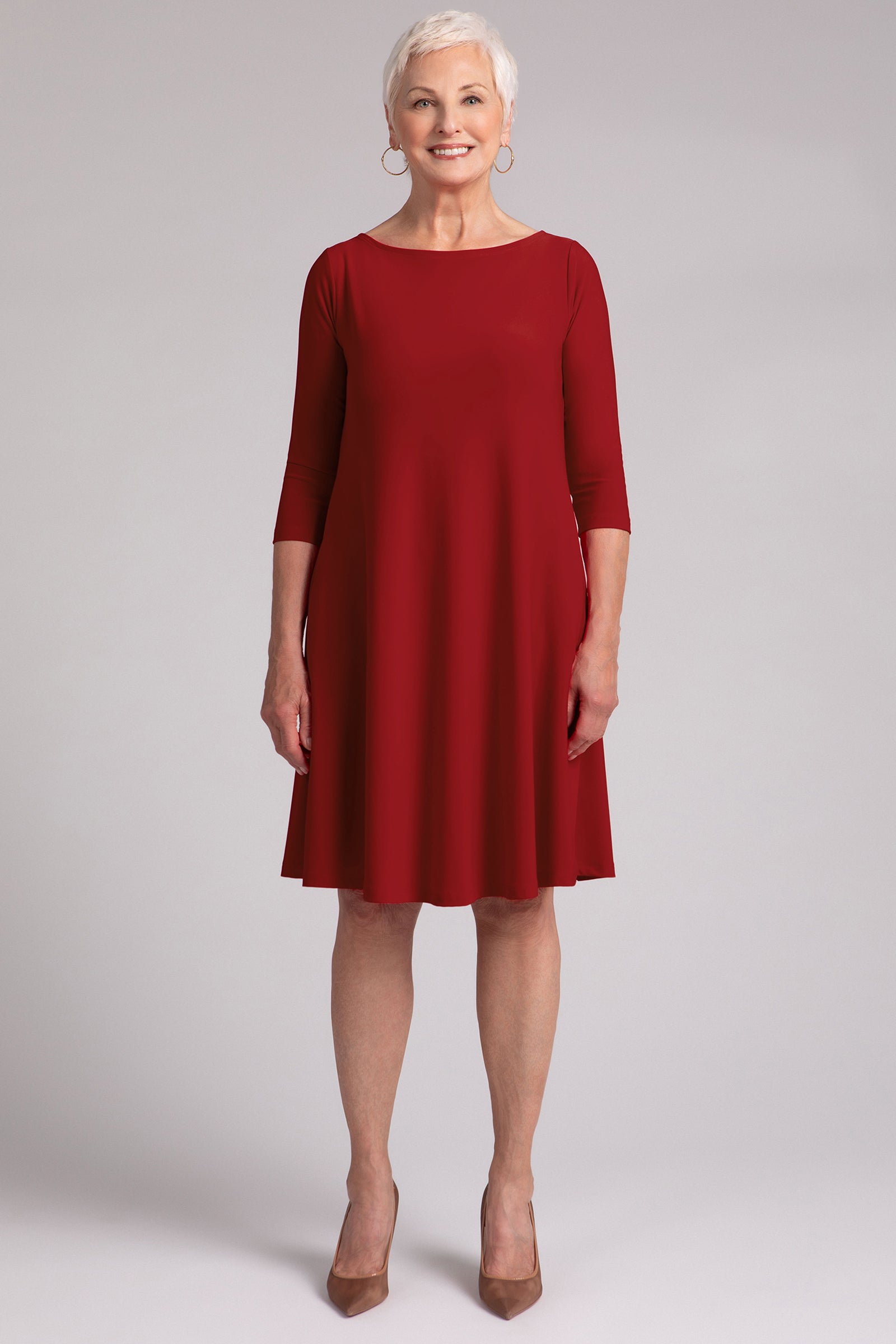 Nu Trapeze Dress. | Modern Wardrobe Essential | Made in Canada | Sympli Nu Trapeze Dress. | Modern Wardrobe Essential | Made in Canada | Sympli