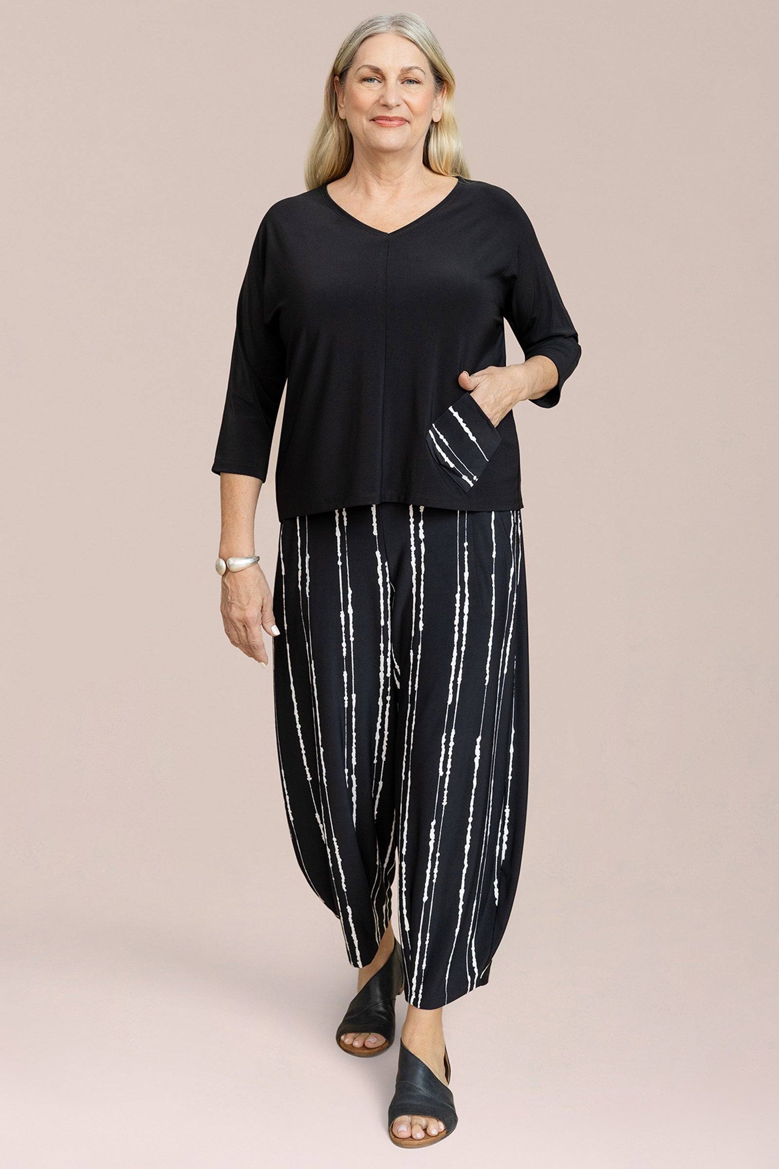 Revel Top, Print Pocket