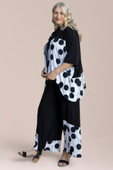 Serena Shirt, Blocked Print