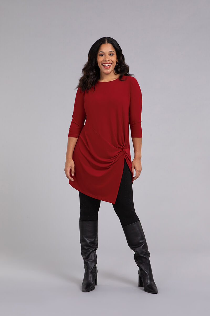  Red Tunic Dress