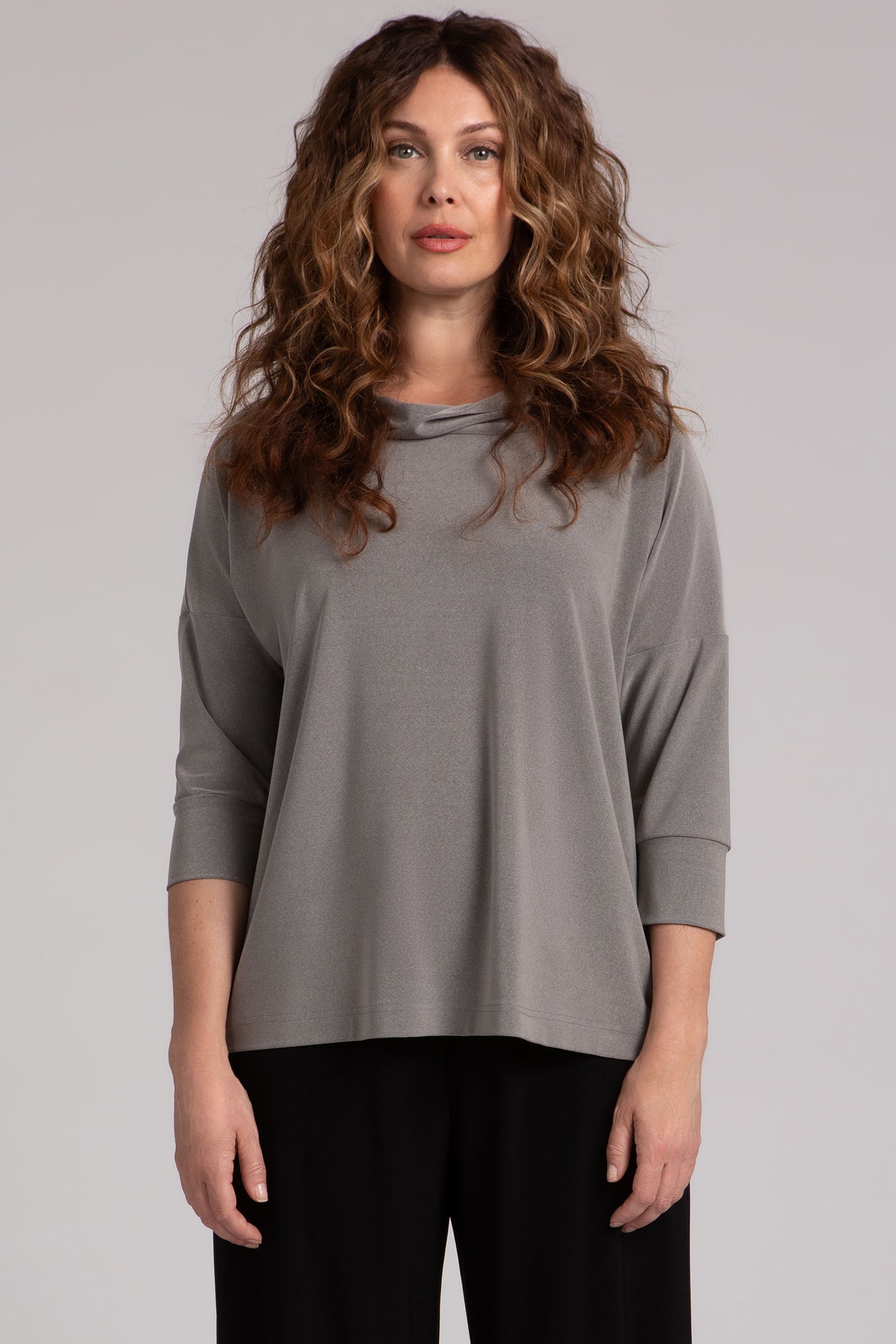 Slouch Sweatshirt Melange Sand Sympli