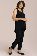 Slvless Go To Low Neck T Relax