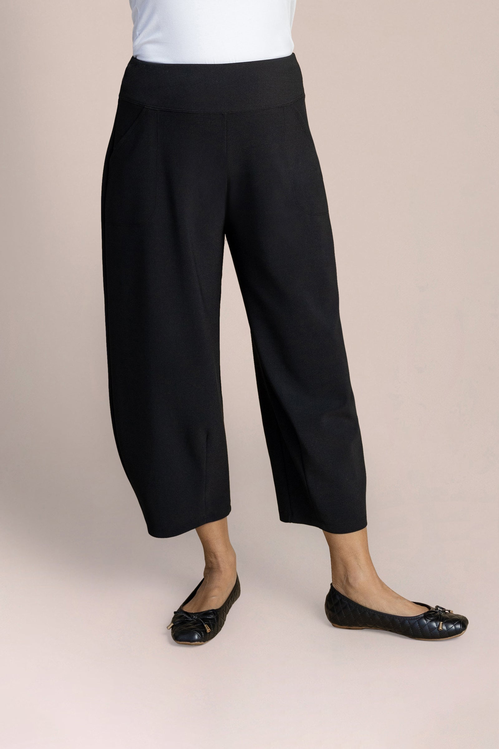 Pantalon lanterne étroit Soffio Crepe