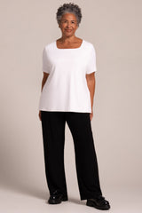 Soft Square Neck Top